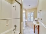 Hall Bath with Shower/Tub Combo at 4 Wanderer Lane